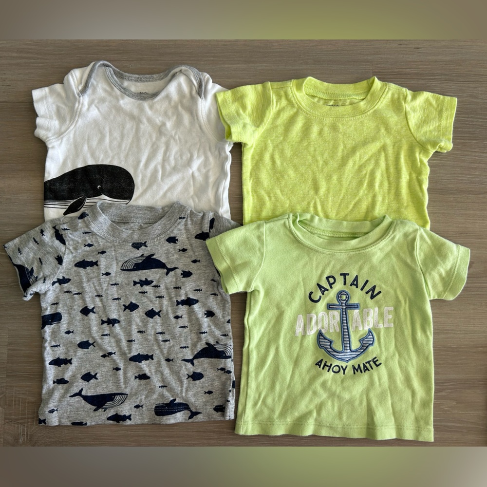 Baby shirts 4 pack